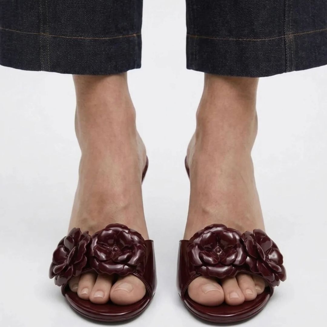 Bloom Petal — Evening & Party Wear Heels | Ozzaro