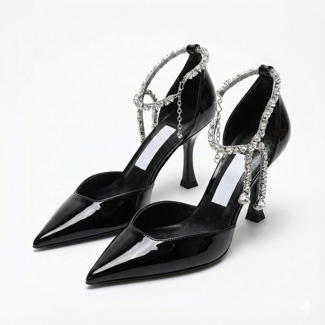 Black Party Heel 