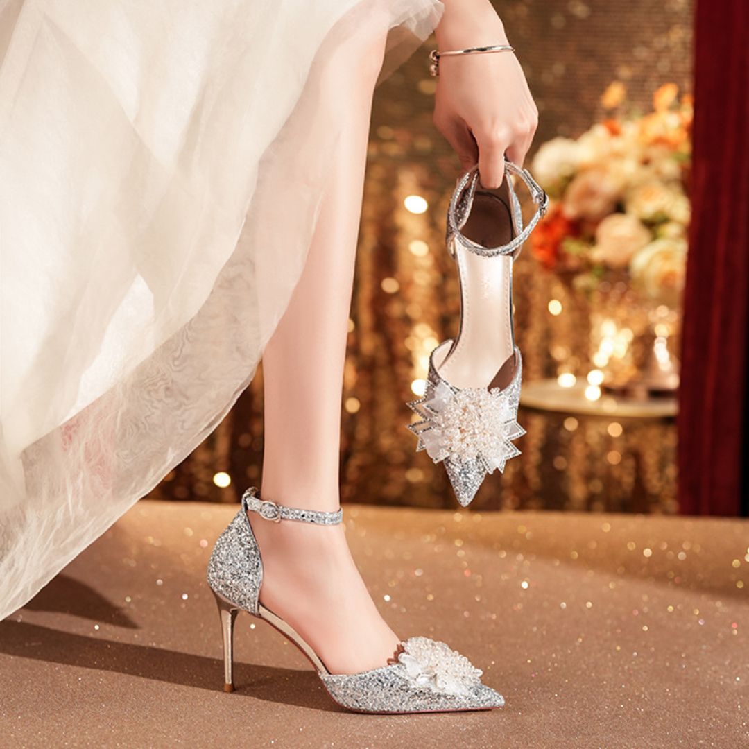 Nazara Pearl — Sangeet & Wedding Heels | Ozzaro
