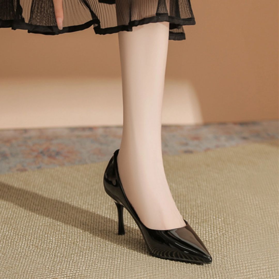 Bindaas (Black) — Party & Formal Heels | Ozzaro