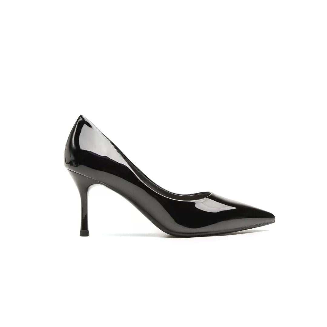 Bindaas (Black) — Party & Formal Heels | Ozzaro