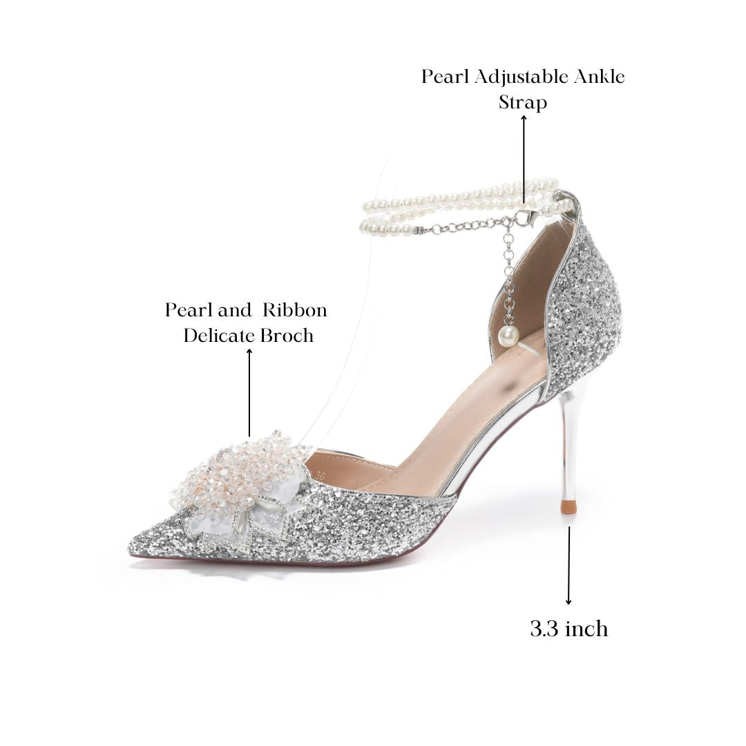 Nazara Pearl — Sangeet & Wedding Heels | Ozzaro
