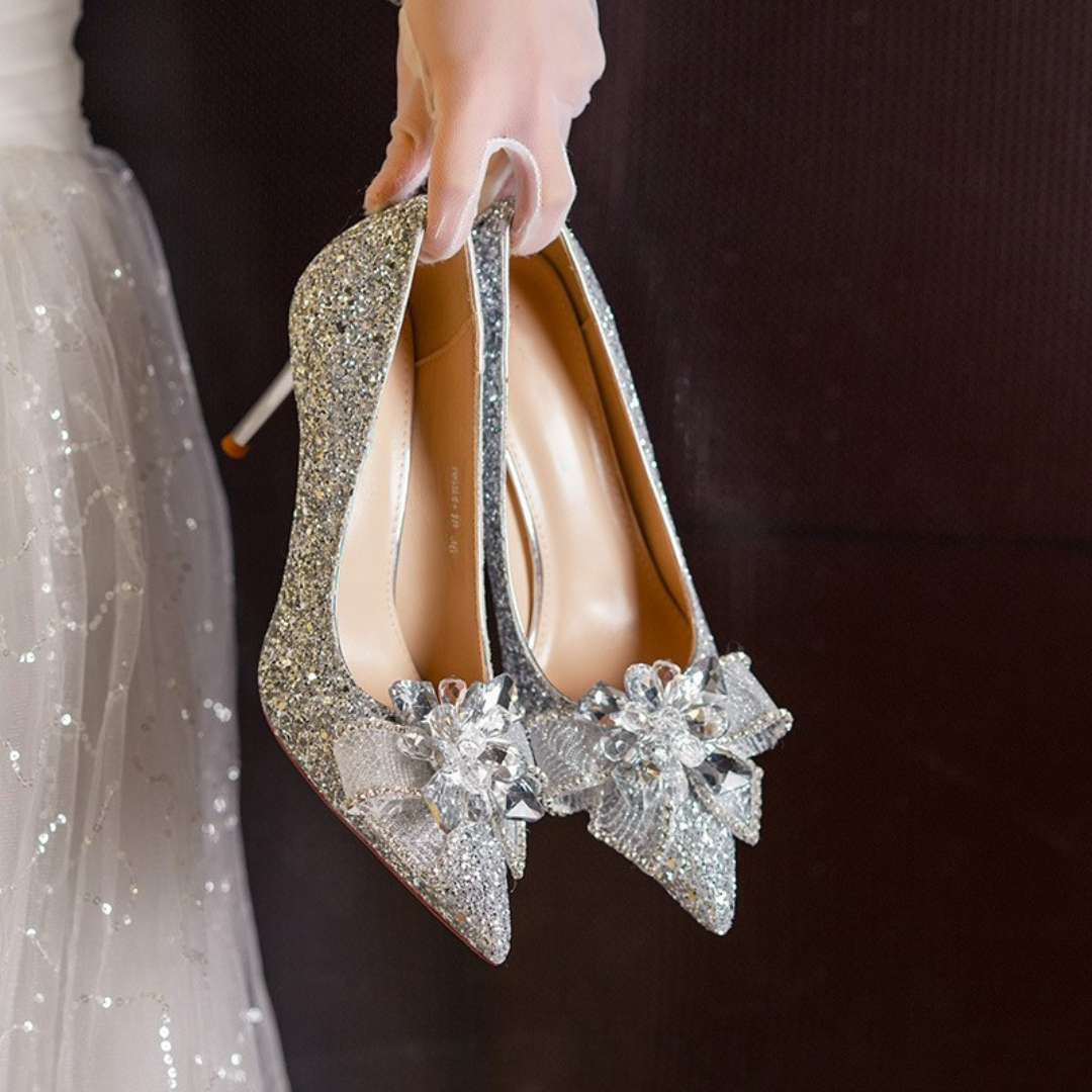 Fairy Wings Bridal Heels