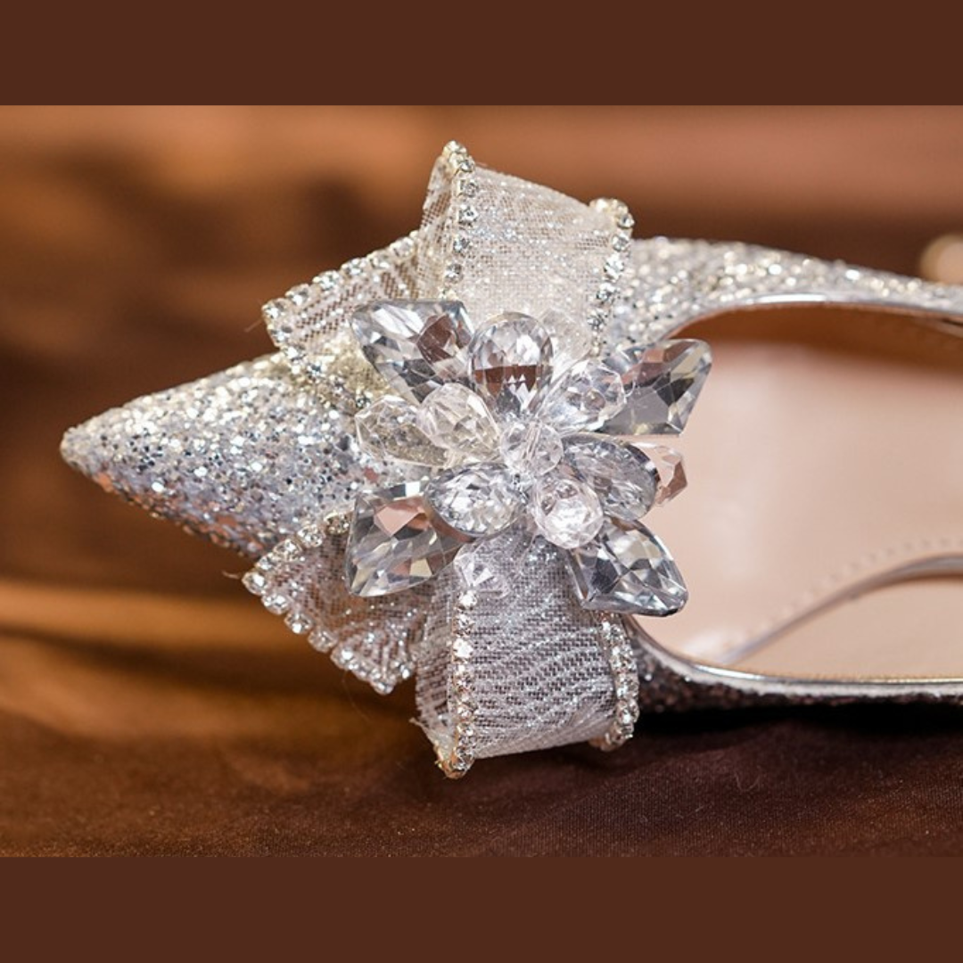 Fairy Wings Bridal Heels