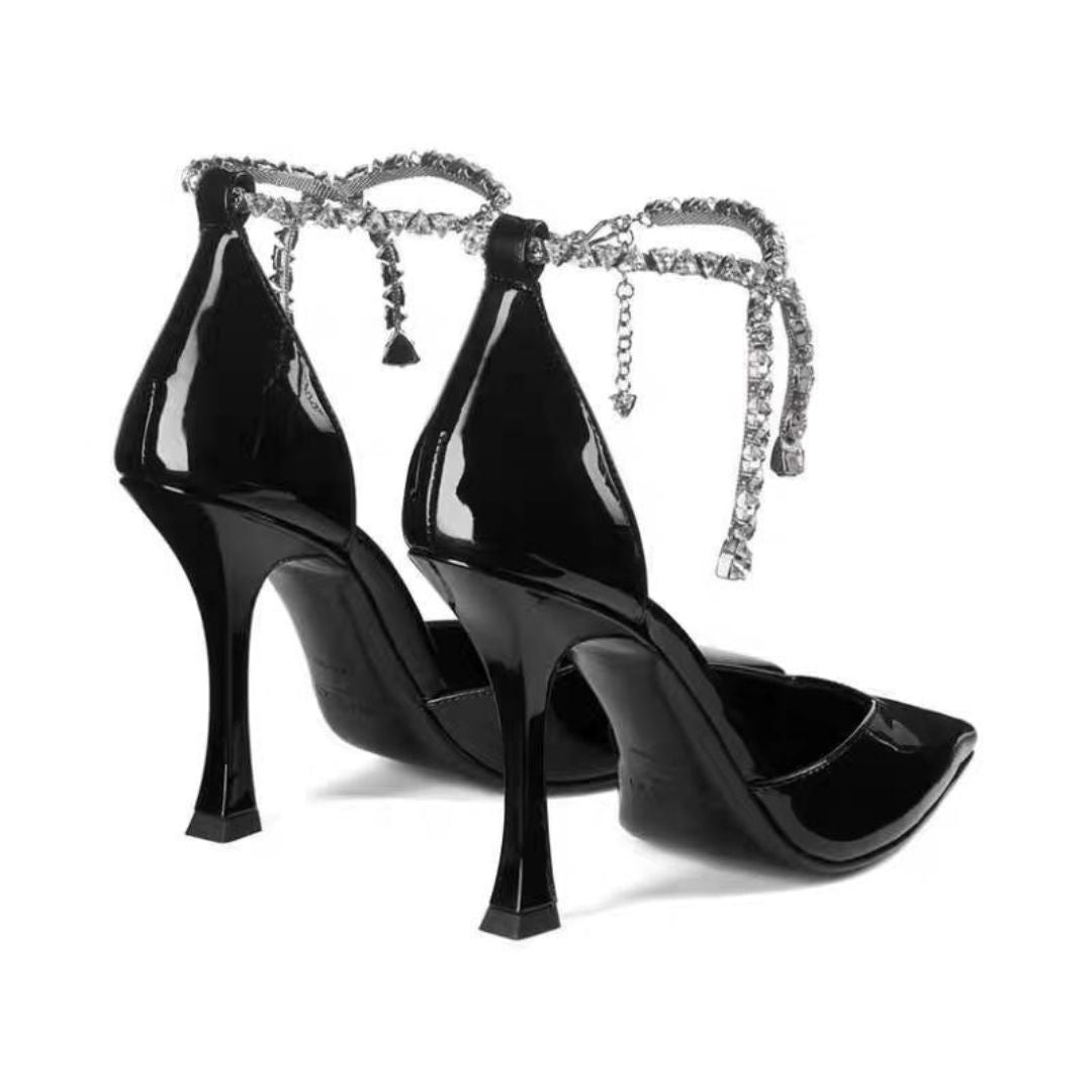 Black Party Heel 