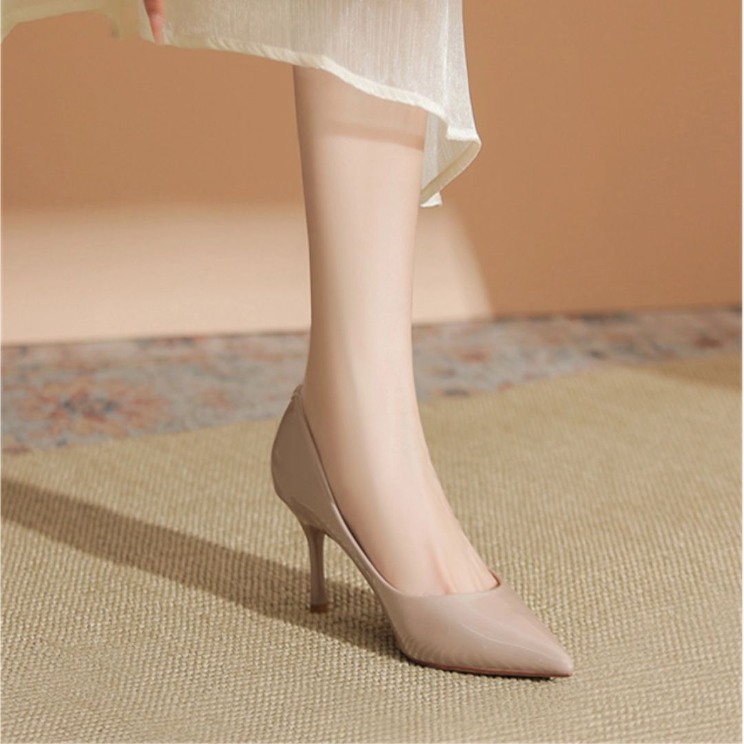 Bindaas (Nude) — Party & Formal Heels | Ozzaro