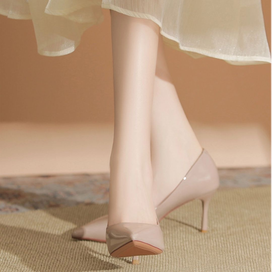 Bindaas (Nude) — Party & Formal Heels | Ozzaro
