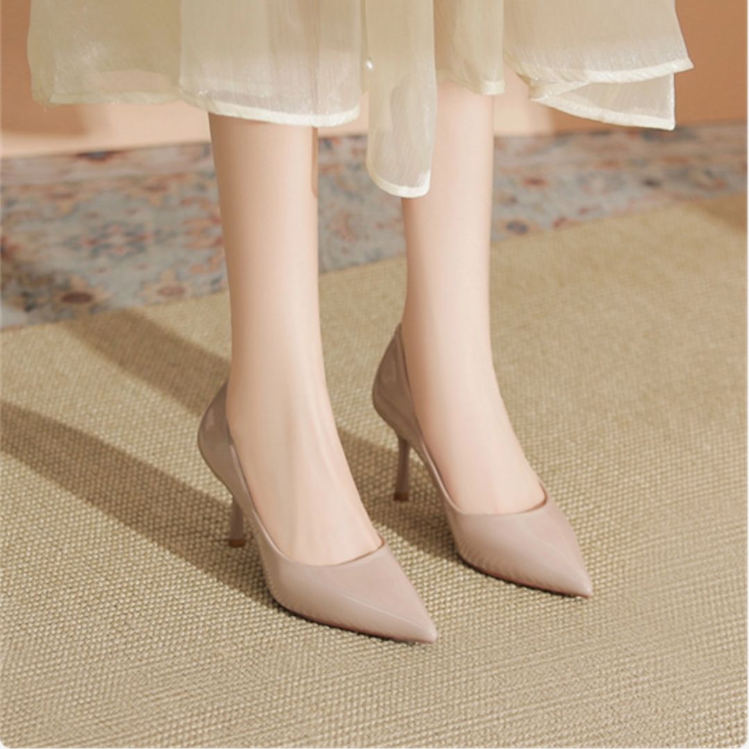 Bindaas (Nude) — Party & Formal Heels | Ozzaro