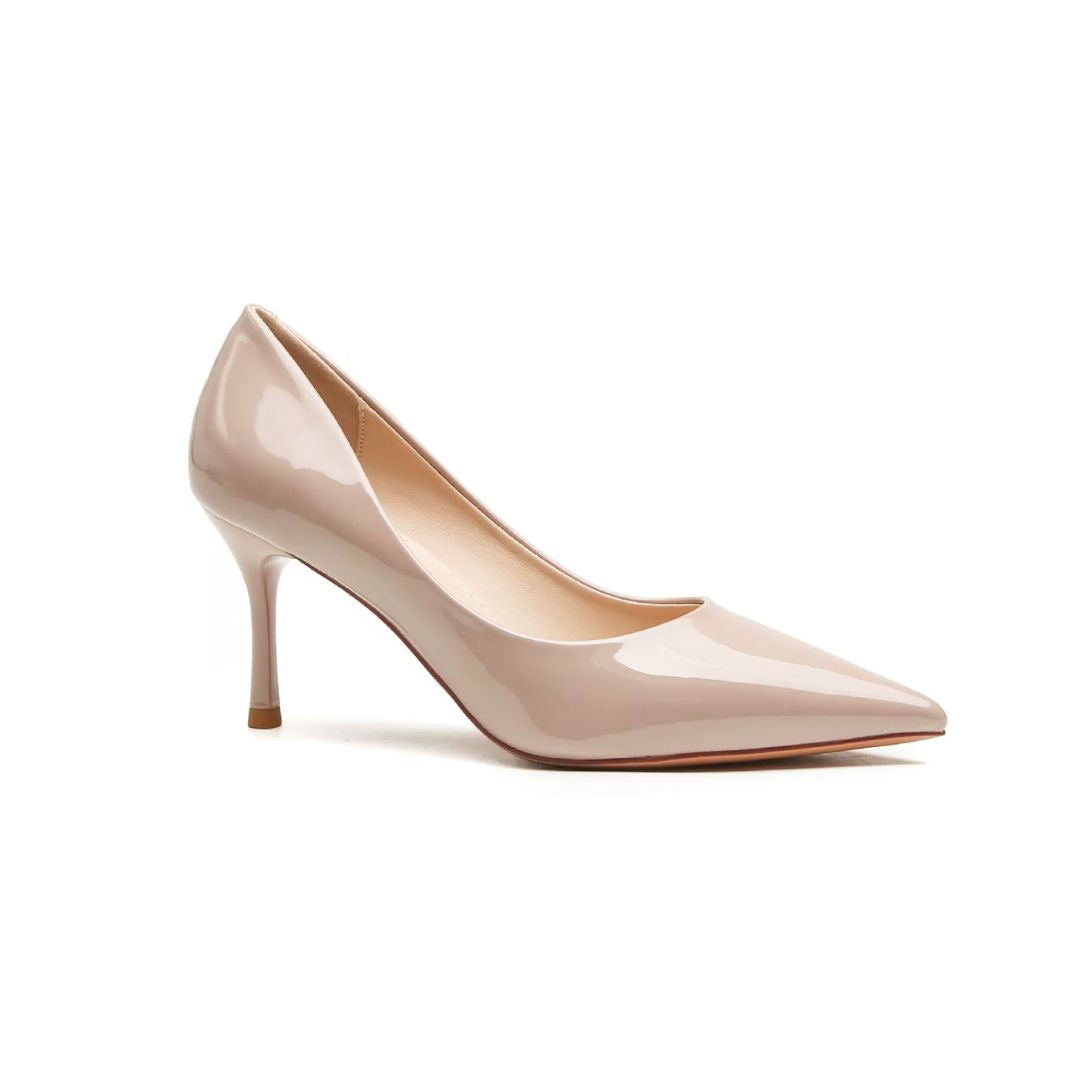 Bindaas (Nude) — Party & Formal Heels | Ozzaro