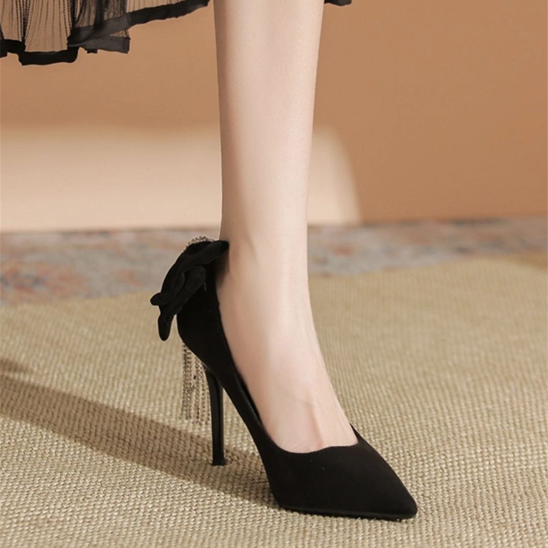 Jashn Bow — Cocktail & Wedding Heels | Ozzaro