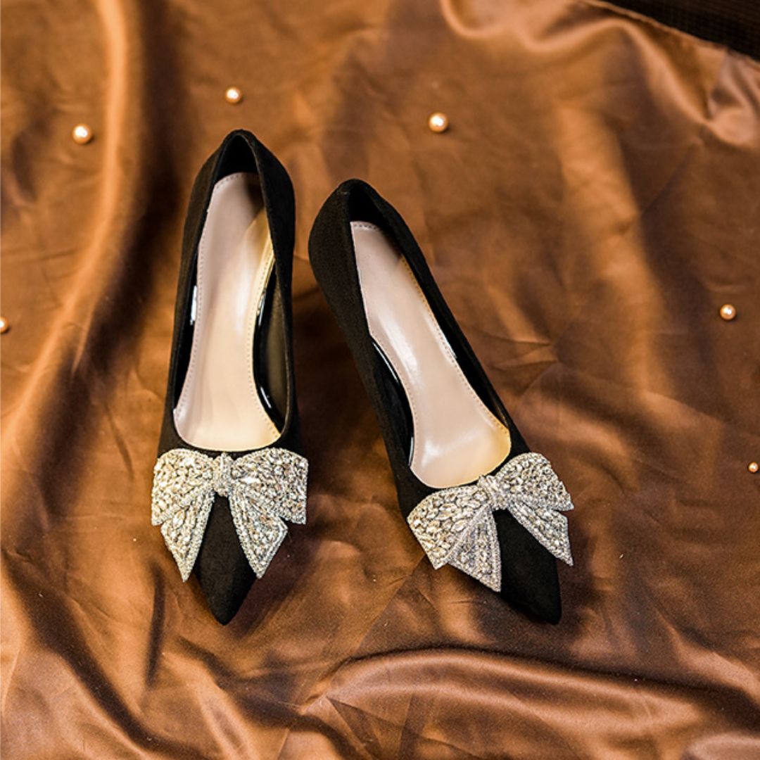 Velvet Jashn — Party & Festive Heels | Ozzaro