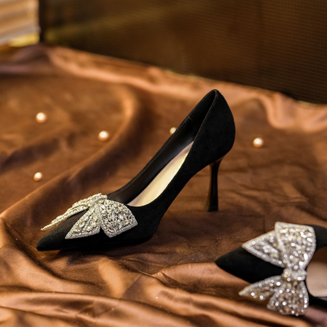 Velvet Jashn — Party & Festive Heels | Ozzaro
