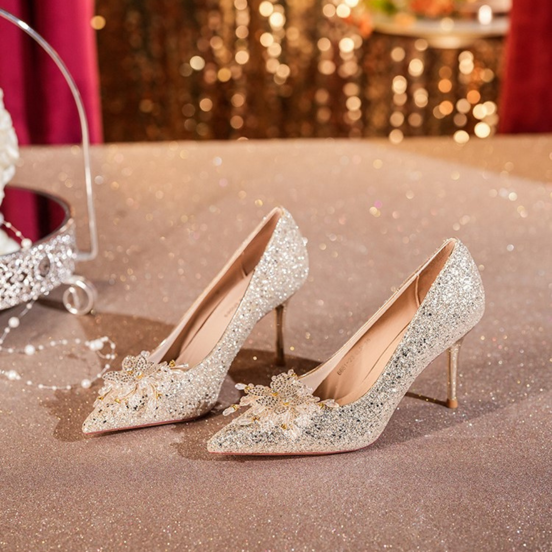 Glitz Glam Stiletto Heels Ozzaro – ozzaro - Main Image