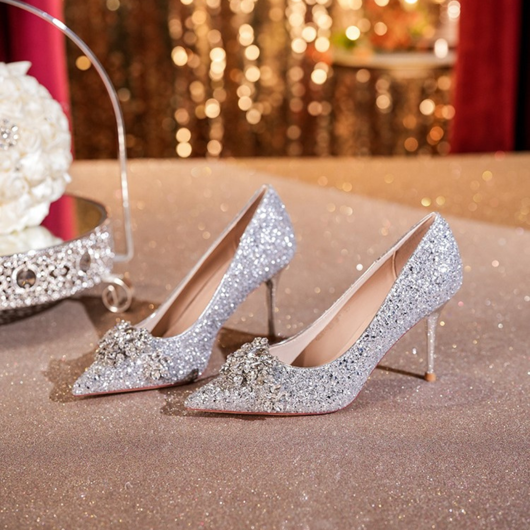 Bedazzled Evening Pumps