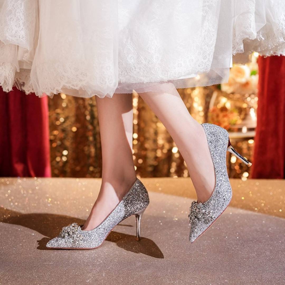 Bedazzled Evening Pumps