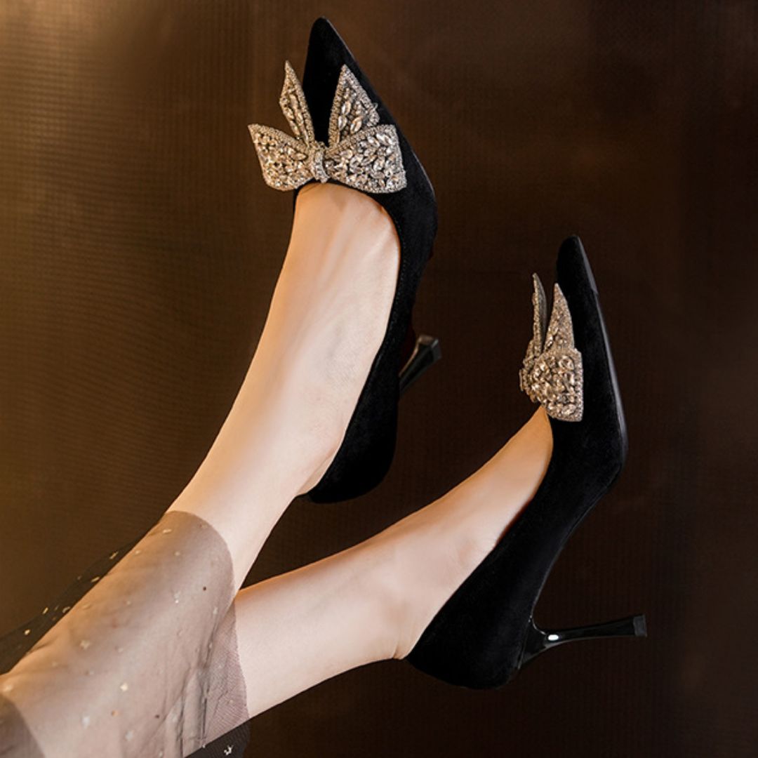 Velvet Jashn — Party & Festive Heels | Ozzaro