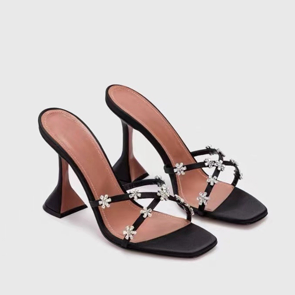 Radiant Jewel Heels (Black)