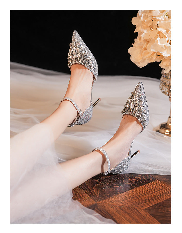 Royal Ruby Heels (Silver)