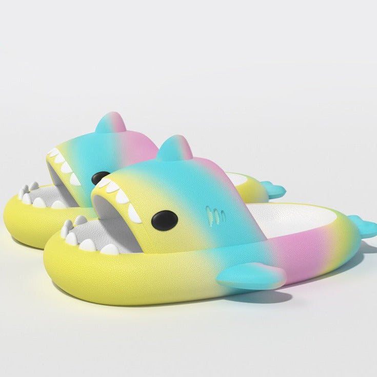 Childrens shark online slippers