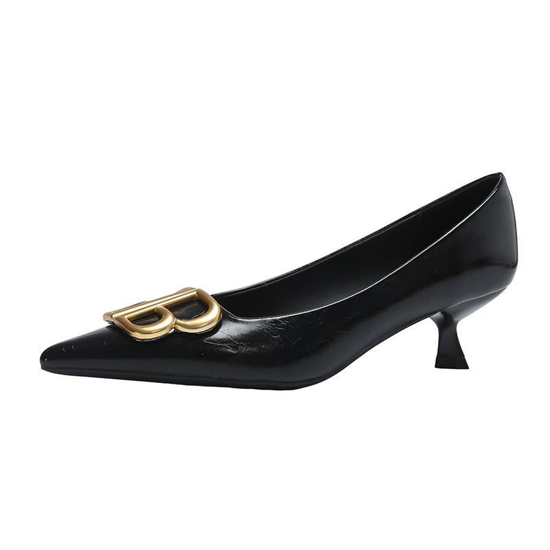 Managerial Marvel Heels (White)