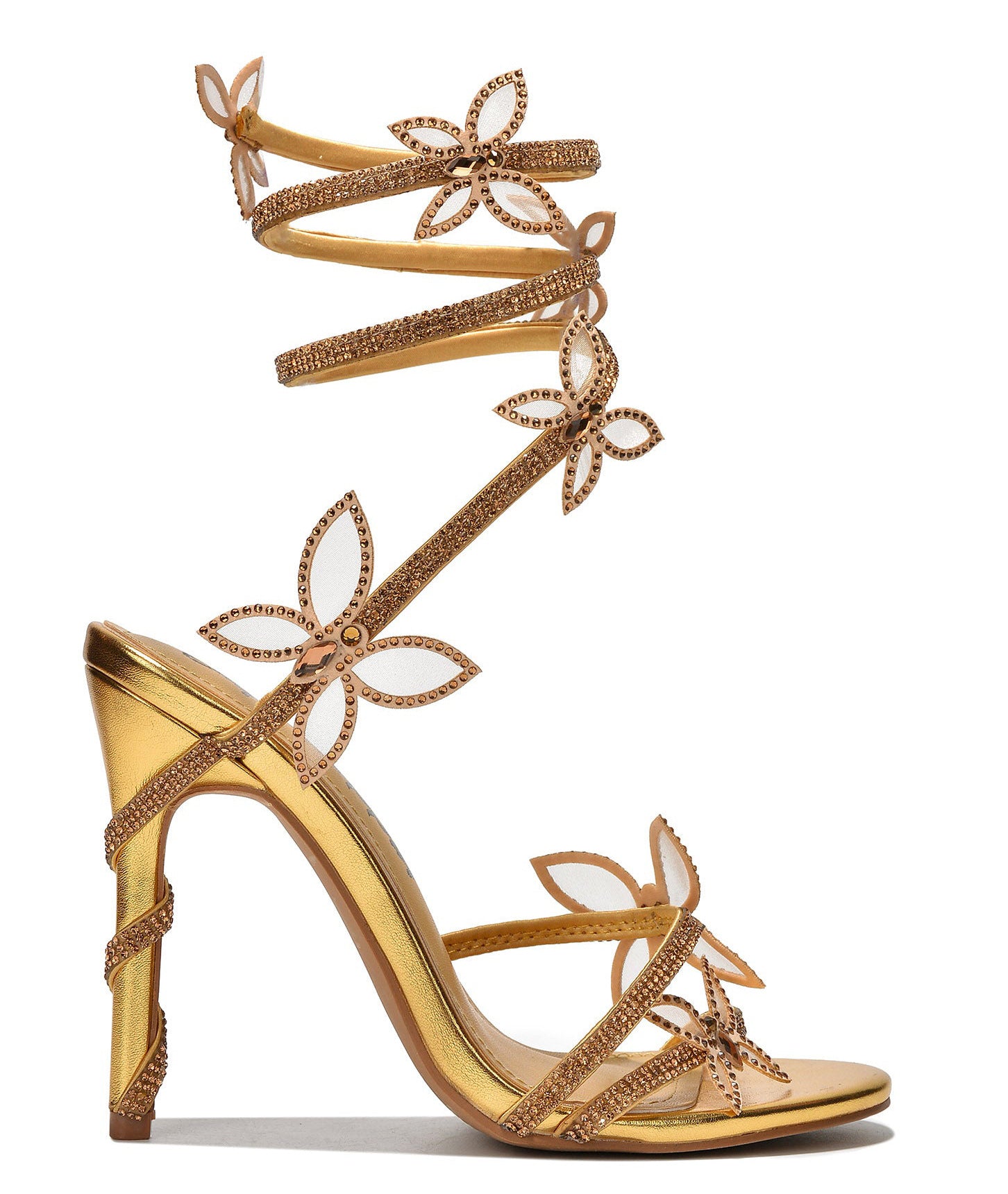 Butterfly Heels (Gold)