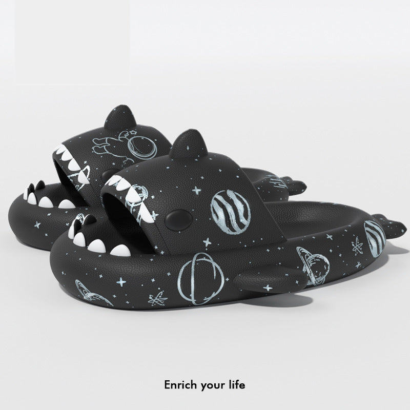 Starry Night Shark's Slipper