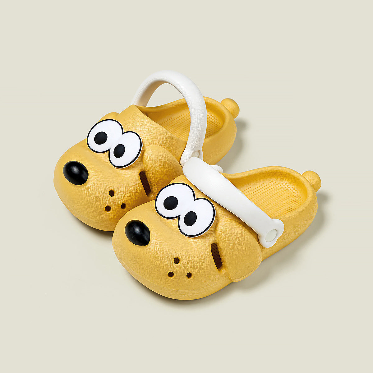 Kids yellow slippers new arrivals