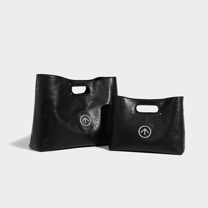 Black stone bag (Unisex)