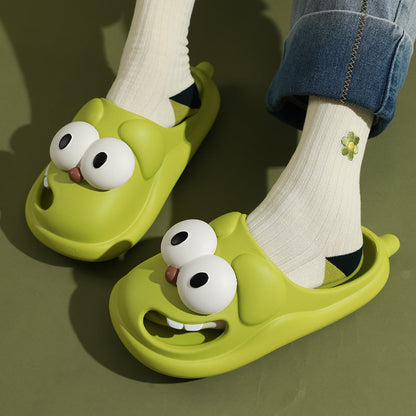 Wide Eyed Slippers
