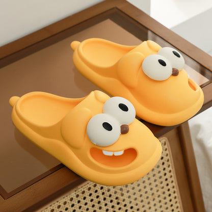 Wide Eyed Slippers