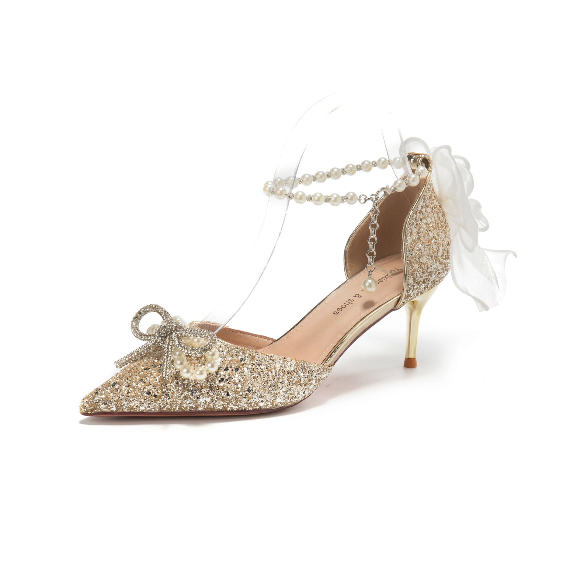 Fleur de Luxe Wedding Heels