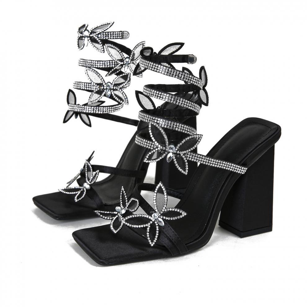 Butterfly Block Heels