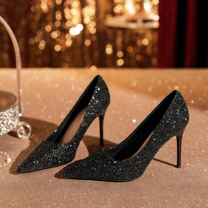 Glitter Jam Heels