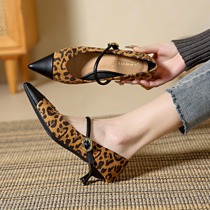 Leapord Print Heels