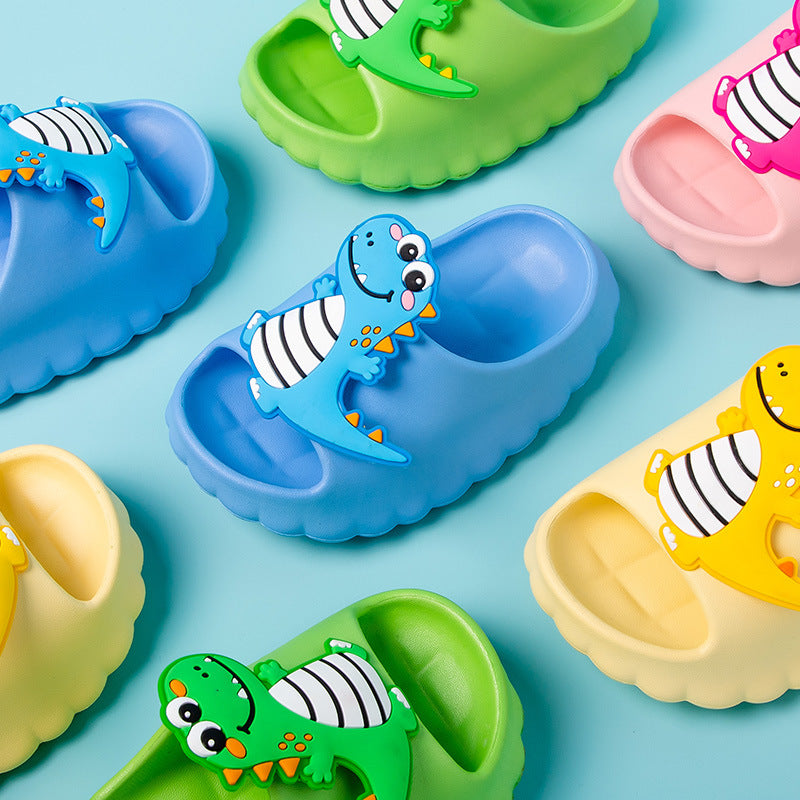 Childrens discount dinosaur slippers