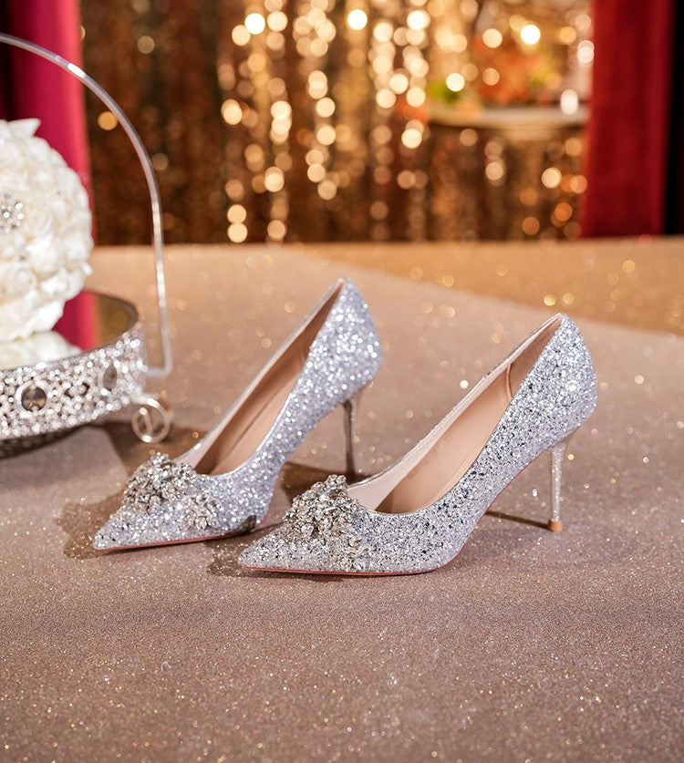 Bedazzled Evening Pumps