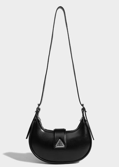 Midnight Elegance Crescent Bag