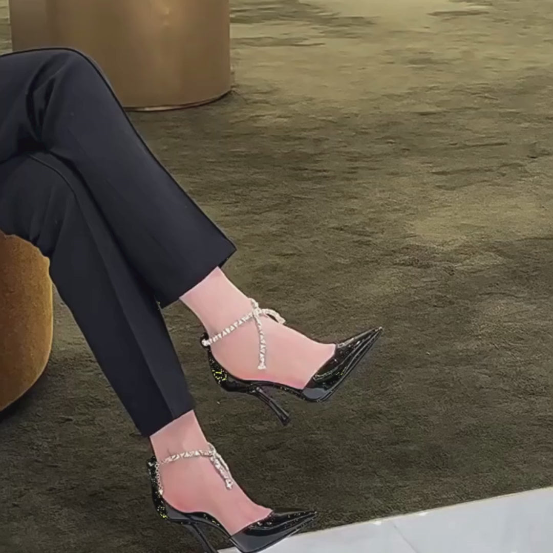 Black Party Heel 