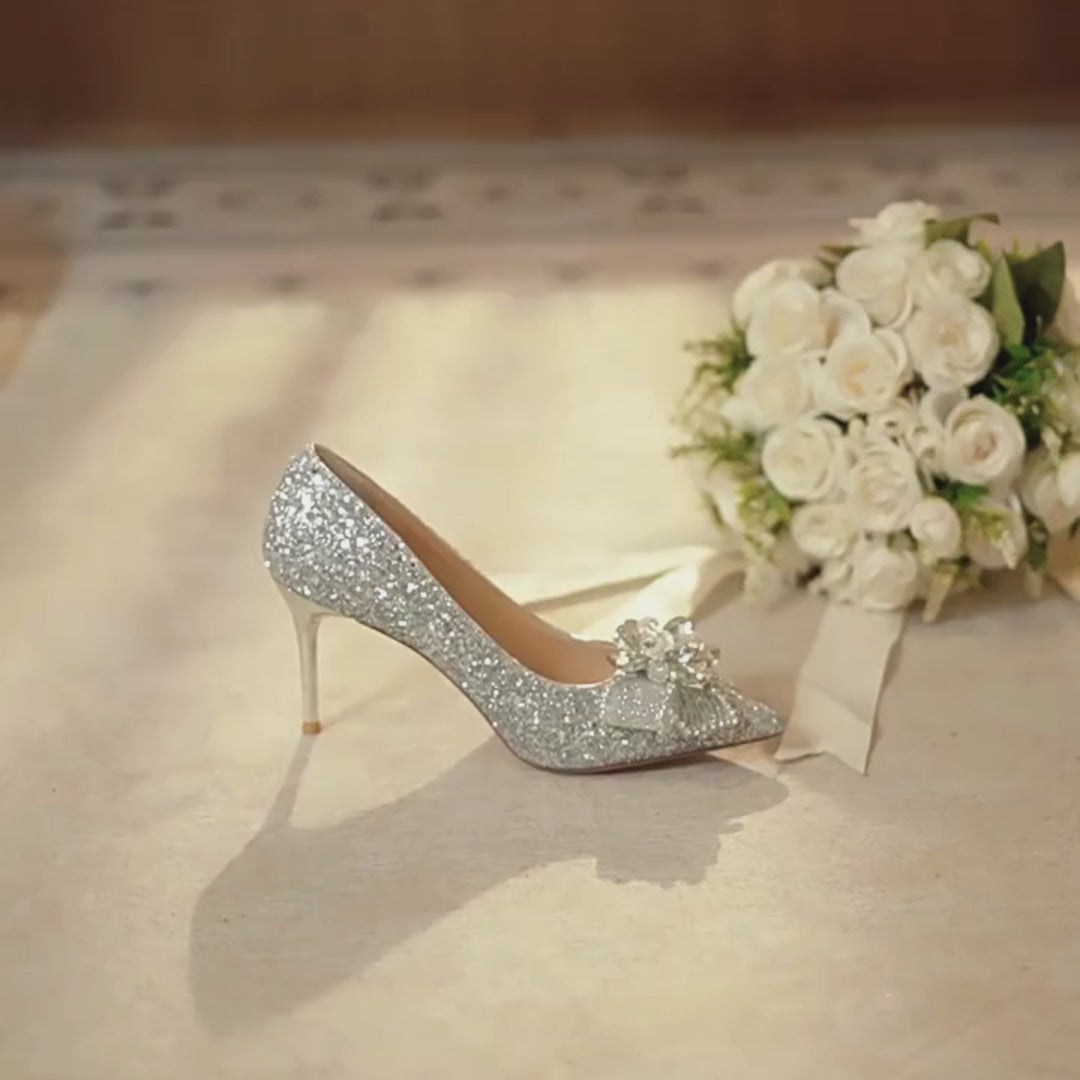 Fairy Wings Bridal Heels