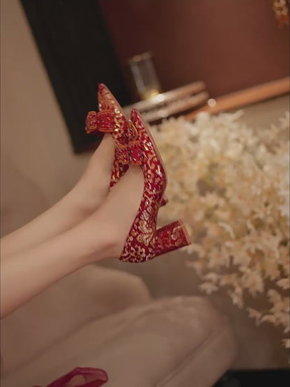 Svelte Stills Wedding Heels